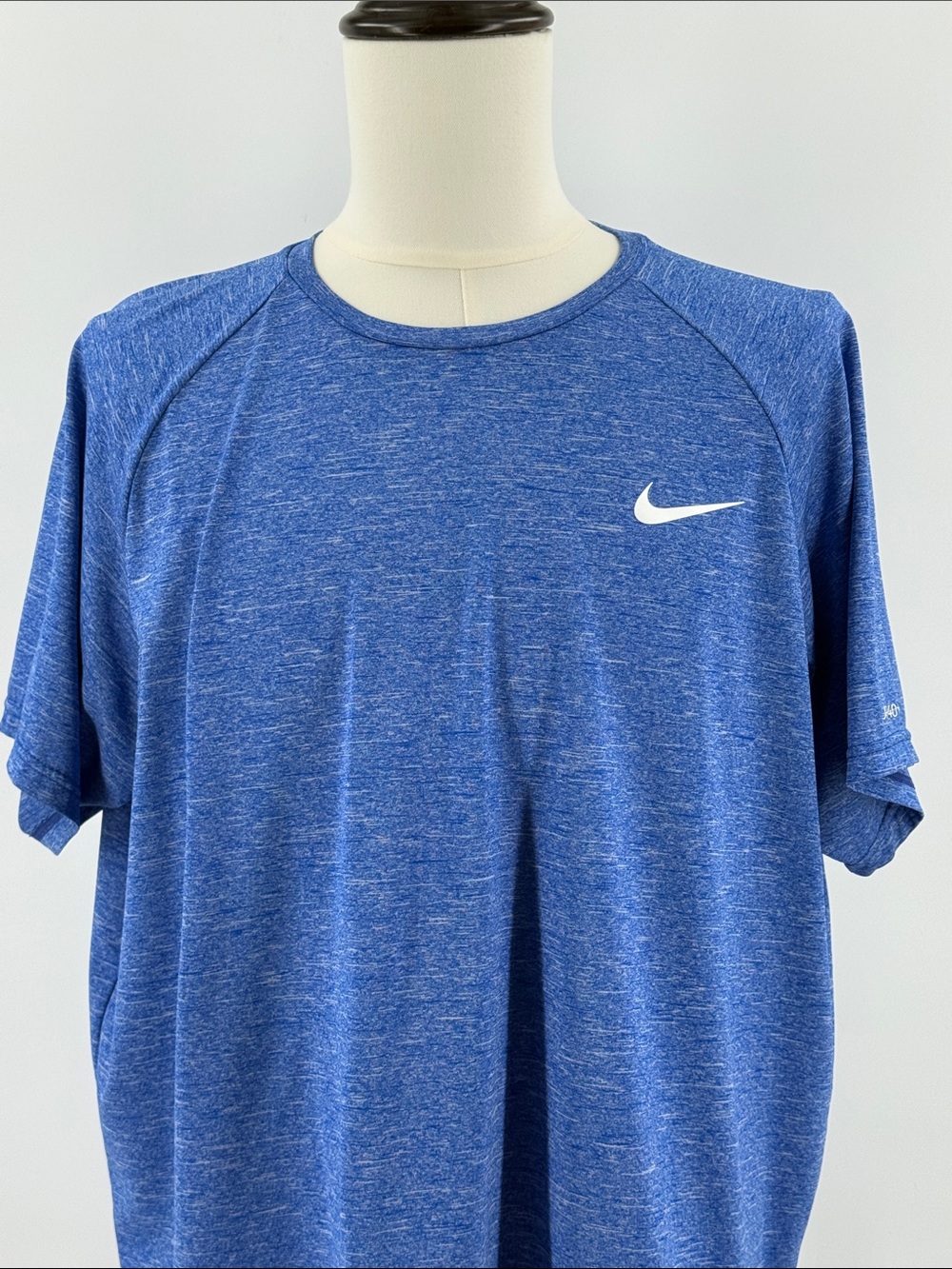 Nike dri-fit swim Men's Heathered Royal Blue Performance Tee